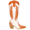 The Weekender Boot in Rust Orange