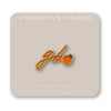 Go Big Orange Mini Lapel Pin
