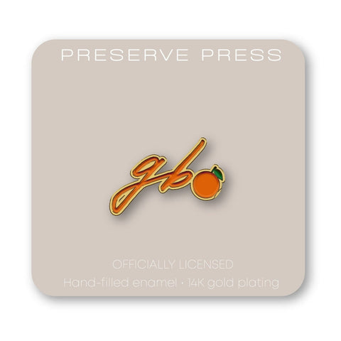 Go Big Orange Mini Lapel Pin