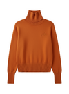 Orange GBO Cashmere-Feel Turtleneck Sweater - Tennessee Vols