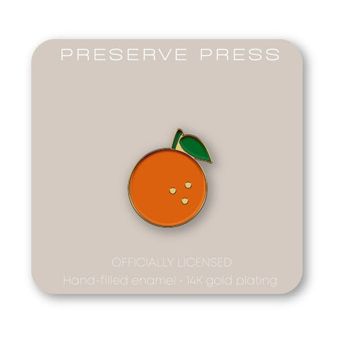 Orange Mini Lapel Pin