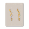 Vols Gold Dangle Earrings