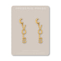 Vols Gold Dangle Earrings