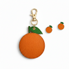 Orange Gameday Duo – Bag Charm & Lapel Pin Bundle